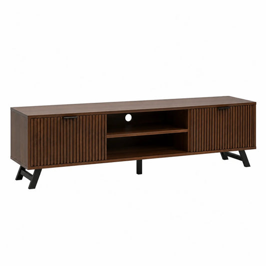 TV-Schrank Holz Dunkelbraun 180 cm